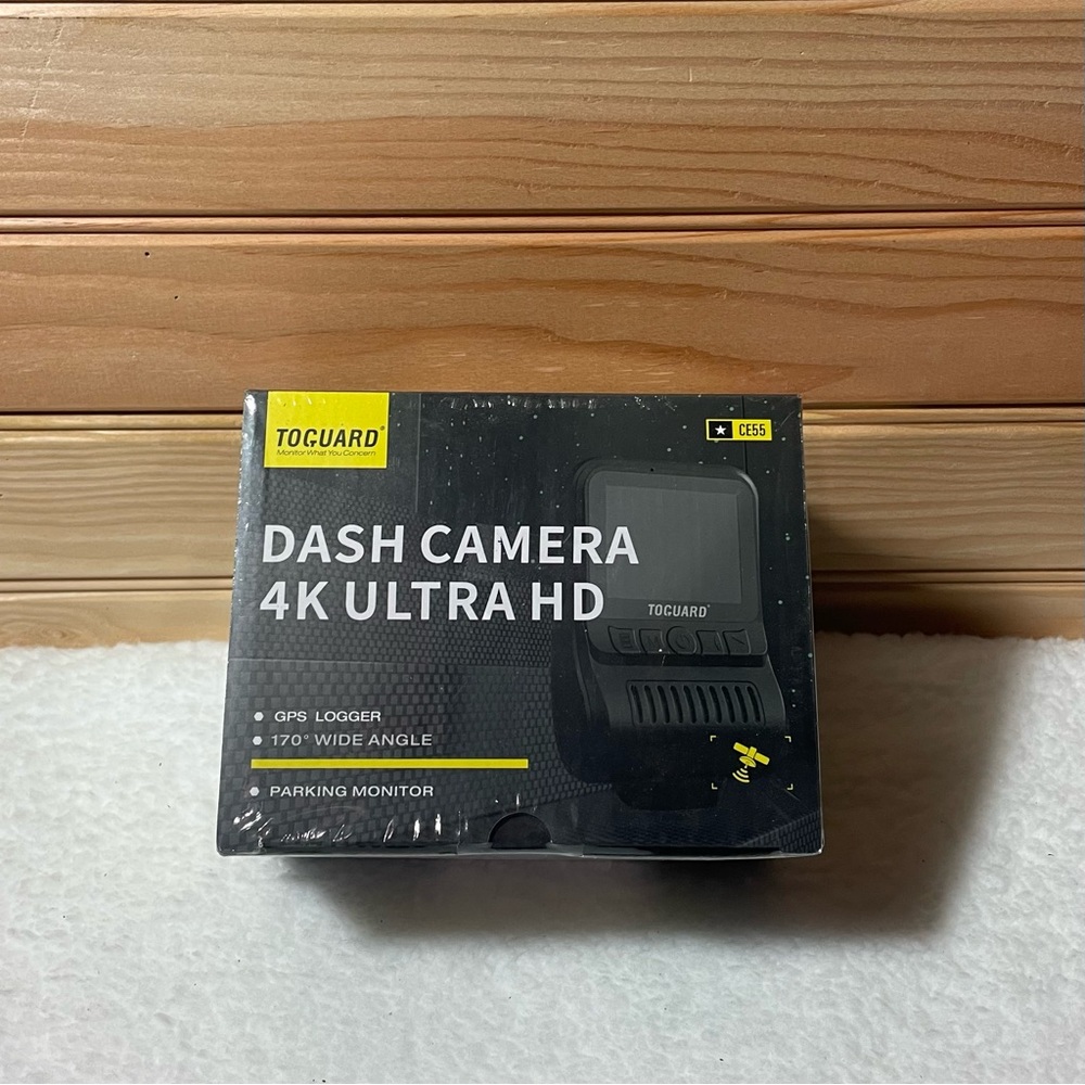 Togaurd Dash Camera 4k Ultra HD- New in box